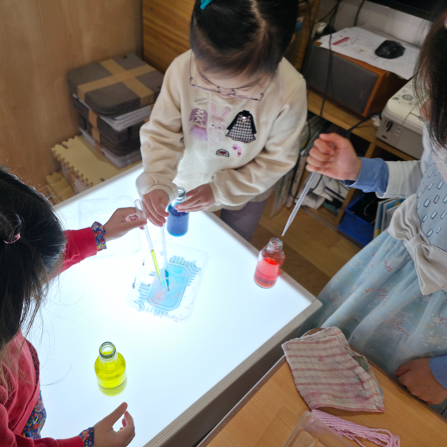 light table activity